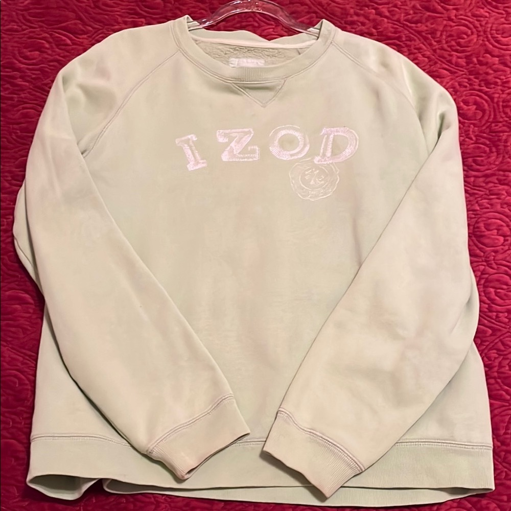 IZOD Light Green Sweatshirt
